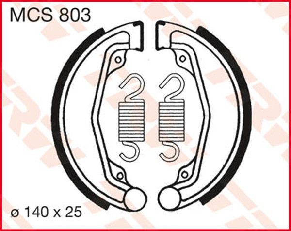 Trw MCS803 fékpofák Fékpofa 0