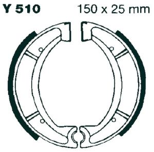 Ebc Y510G "G" Hornyolt fékpofa Fékpofa