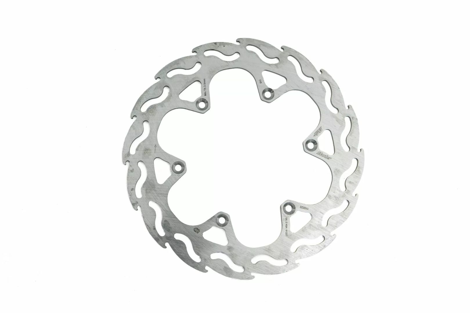 Moto-master 110222 Flame sorozatú fix rotor Féktárcsa és alkatrészei 1