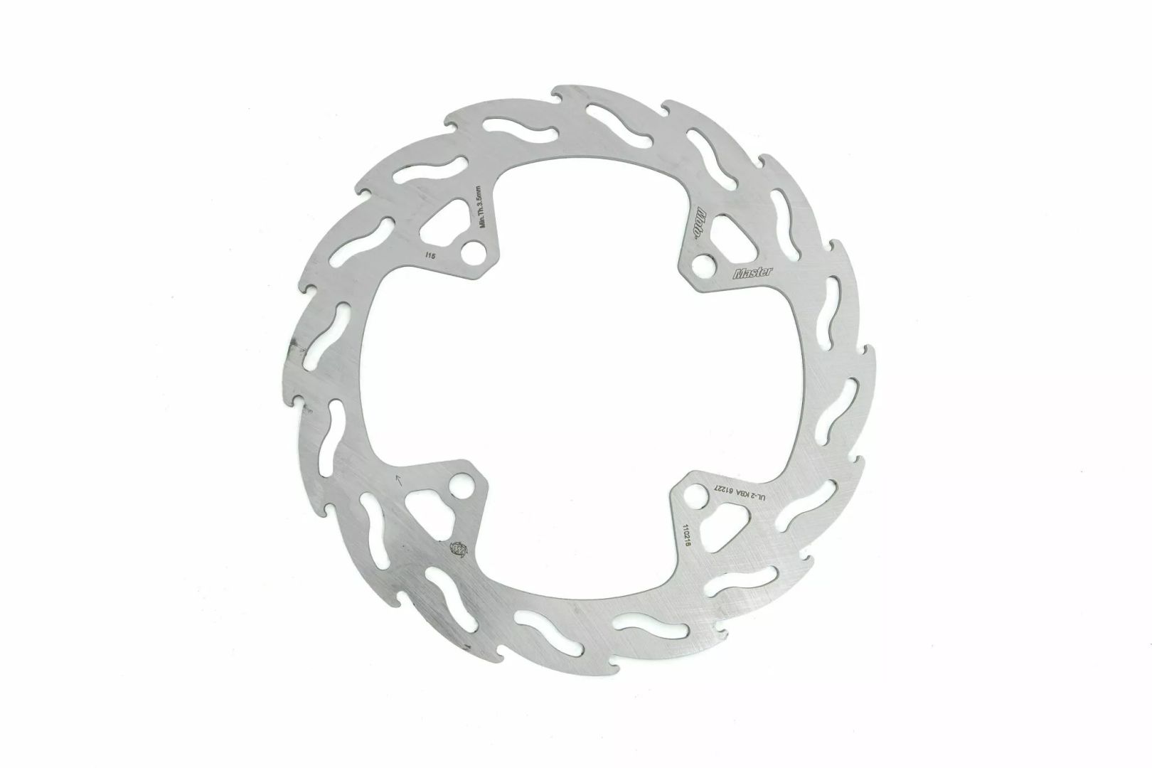 Moto-master 110216 Flame sorozatú fix rotor Féktárcsa és alkatrészei 1