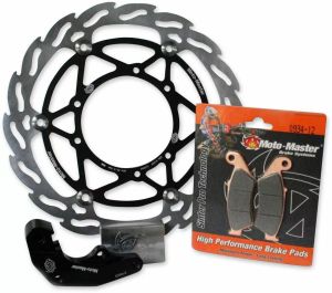 Moto-master 310037 260 mm Túlméretes úszó rotoros fékkészlet Féknyereg és tuning féknyereg kittek