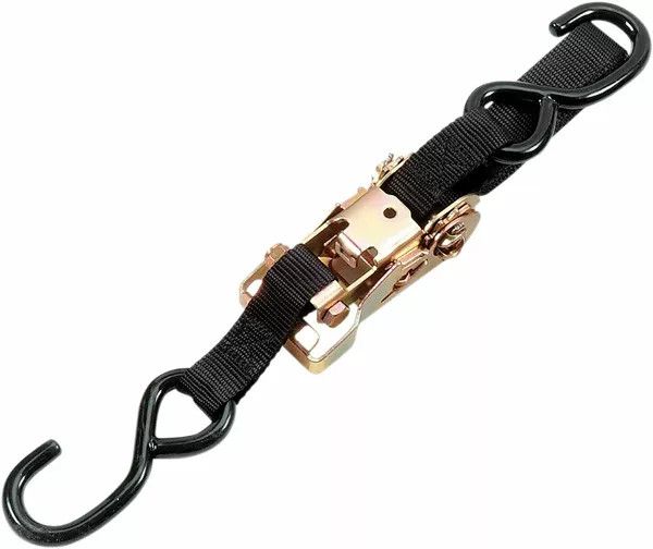 Parts unlimited 131022 1" Nagy teherbírású racsnis rögzítés Heveder, gumipók, spanifer 0