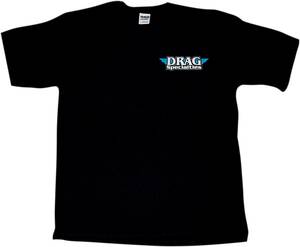 Drag specialties T-SHIRT Drag fekete MD Motoros póló, trikó
