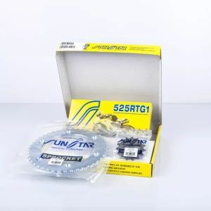 Sunstar sprockets K525RTG047 PLUS lánc és amp; Lánckerék készlet Motorkerékpár és quad meghajtó lánc és lánckerék szett