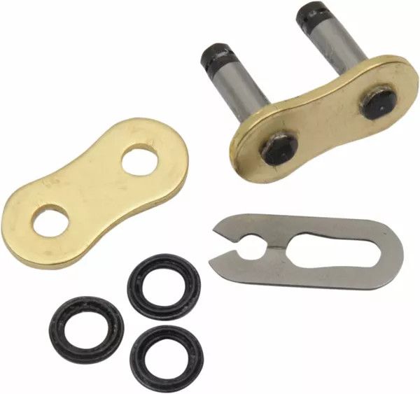 Moose racing hard-parts 195FB-CL 520 FB O-gyűrűs lánc összekötő láncszem Meghajtólánc , motorkerékpár lánc 0