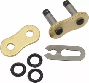 Moose racing hard-parts 195FB-CL 520 FB O-gyűrűs lánc összekötő láncszem Meghajtólánc , motorkerékpár lánc