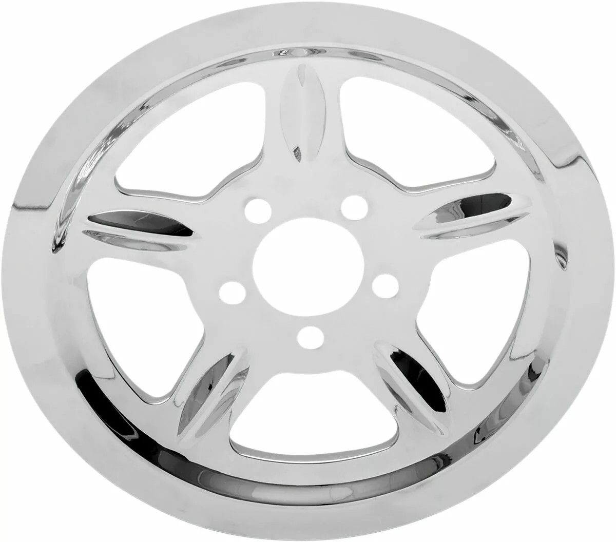 Drag specialties 302220 króm külső hátsó szíjtárcsa betét Bordásszíj kerék és alkatrészek 0
