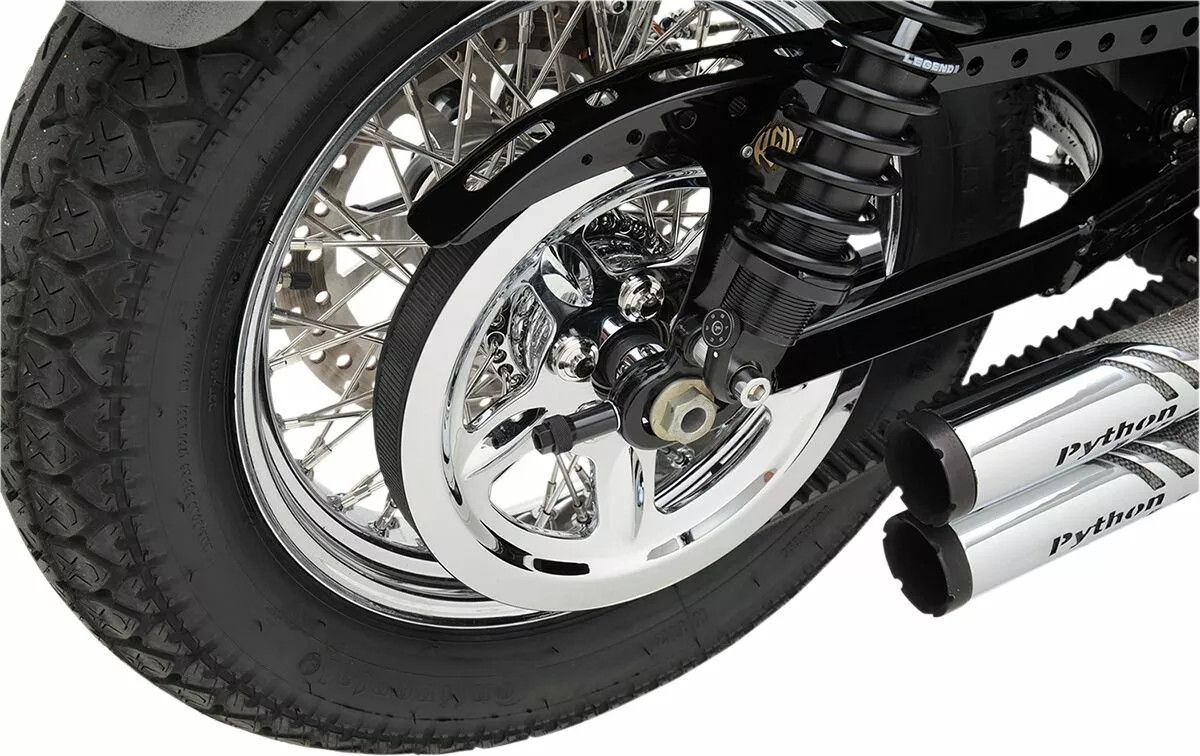 Drag specialties 302220 króm külső hátsó szíjtárcsa betét Bordásszíj kerék és alkatrészek 1