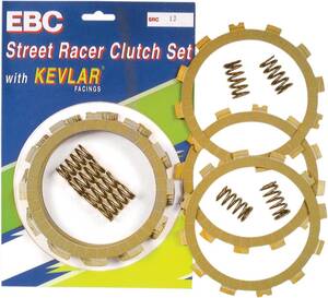 Ebc kuplung bélés készlet kopólemez WITH rugó SRC sorozat aramid szál Kuplung lamellák, bowdenek, hidraulikák és robogó kuplung