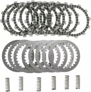 Dp brakes DPSK256F DPKS tengelykapcsoló készlet acél súrlódó lemezekkel Kuplung lamellák, bowdenek, hidraulikák és robogó kuplung