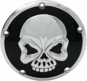 Drag specialties 301019 Skull Derby borító Motorblokk dekli