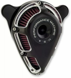 Performance machine (pm) 0206-2114-BM Jet Air Cleaner Kit Levegőszűrő alkatrészek, légszűrők