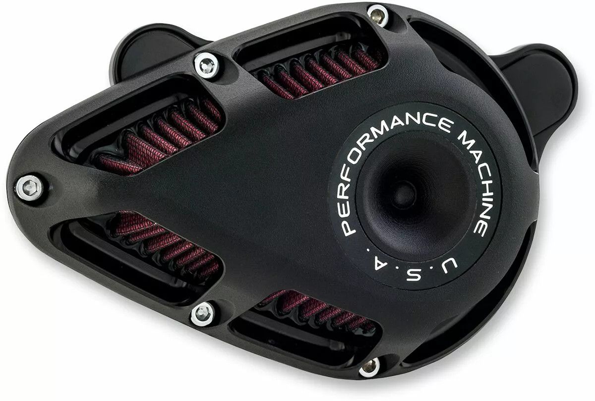 Performance machine (pm) 0206-2112-SMB Jet Air Cleaner Kit Levegőszűrő alkatrészek, légszűrők 1