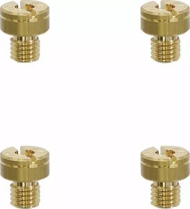 Ebc SJ120-4 A-Bax Precision Mikuni-stílusú nyílásfej (SJ előtag) fő fúvókák Karburátor főfúvóka