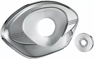 Kuryakyn KUR3909 króm vezérműlánc burkolat készlet Motorblokk dekli