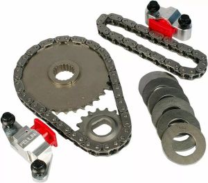 Feuling oil pump corp. 8080 OE+ hidraulikus vezérműlánc-feszítő átalakító készlet konverziós stílusú vezérműtengelyhez Motorblokk alkatrész