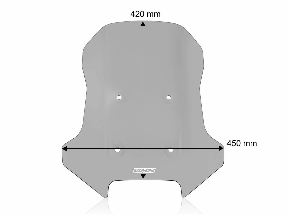 Wrs Cf004f szélvédő caponord cf moto 2