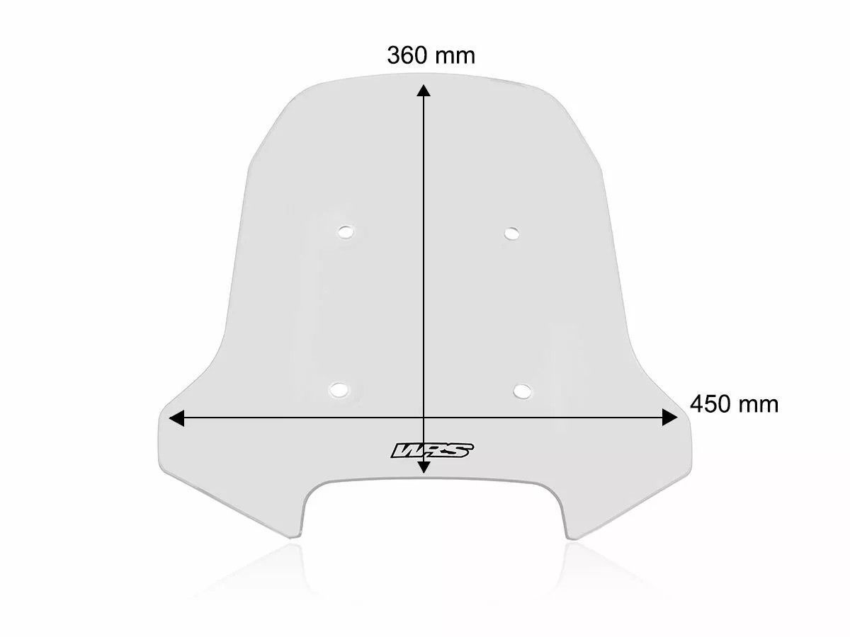 Wrs CF005T szélvédő túra CF Moto 5