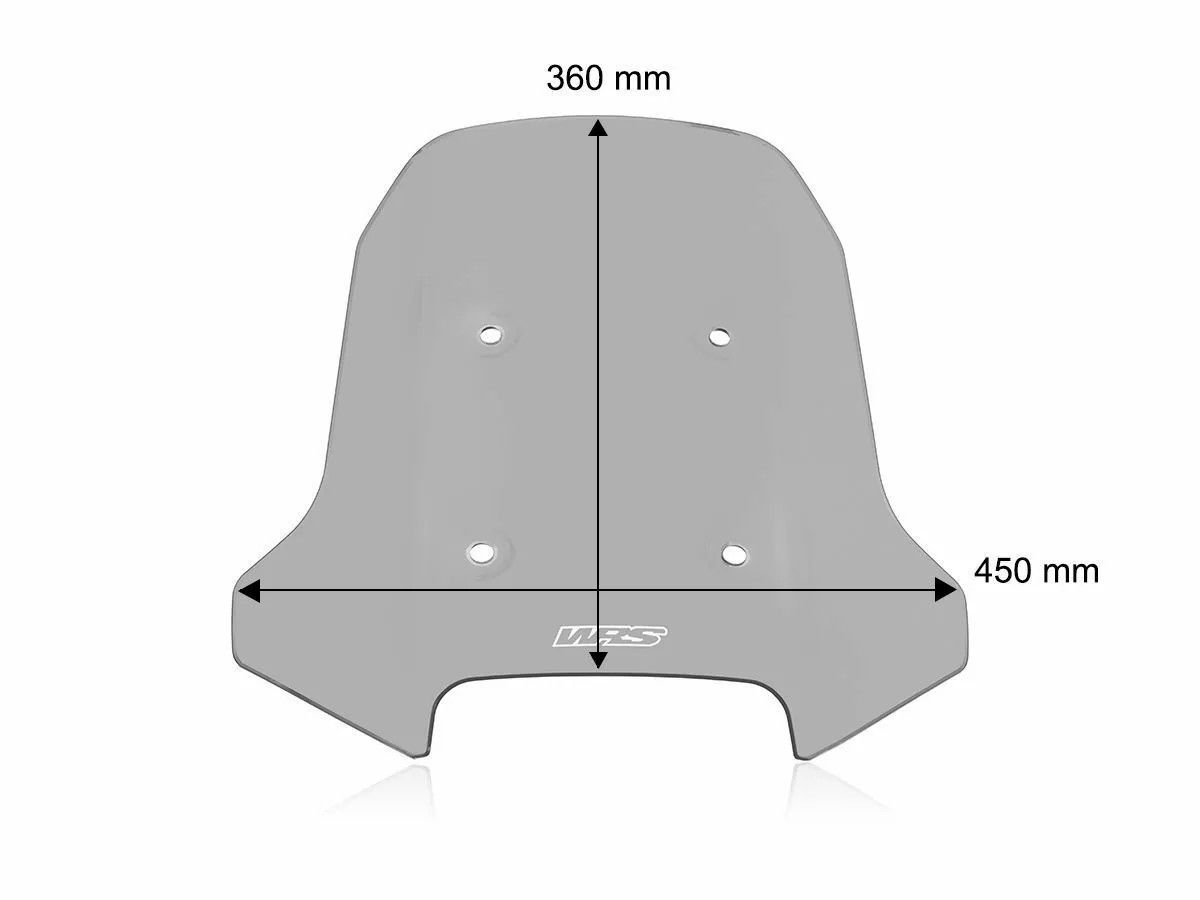 Wrs CF005F szélvédő túra CF Moto 4
