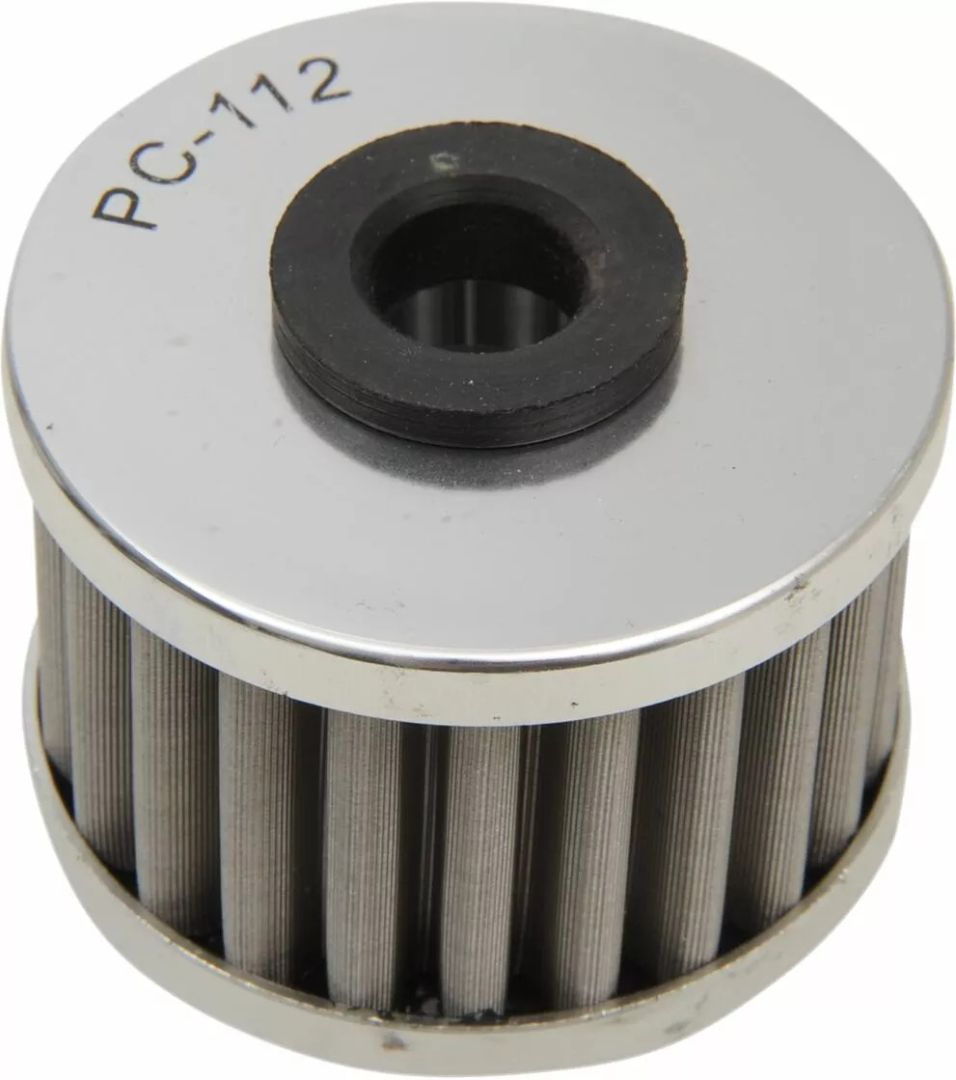 Pc racing PC112 Flo® rozsdamentes acél olajszűrő Olajszűrő 0