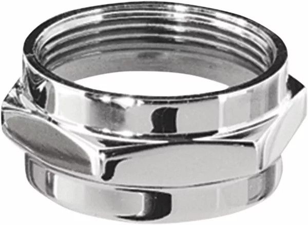 Pingel A3001C Power-Flo üzemanyagszelep króm adapter anya Benzintartály 0