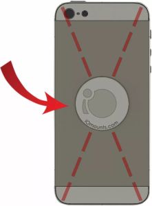 Klock werks IOADAPTDISC Csere iOadapt Disc Kameratartó, GPS tartó, telefontartó 3