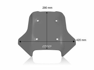 Wrs CF006FS szélvédő sport cf moto 4