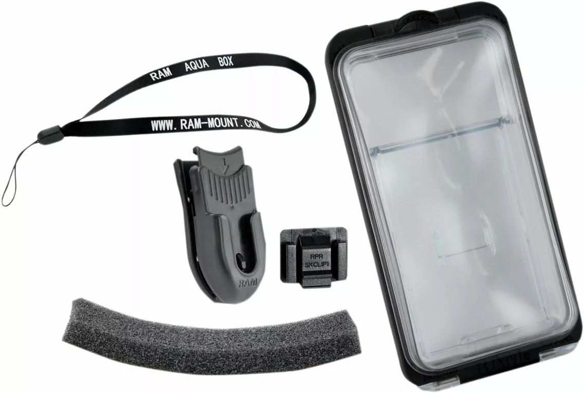RAM MOUNT RAM-HOL-AQ7-2C lezárt házas Aqua Box® Kameratartó, GPS tartó, telefontartó 0