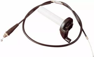 Parts unlimited 052015 Egyenes húzású, csavaros fojtószelep Gázmarkolat, gázkar