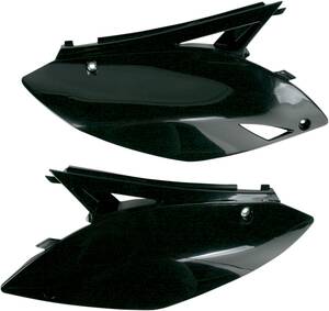 Ufo oldal panelek Kawasaki KXF450 fekete Sárvédő, vázvédő, idom