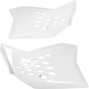 Ufo radiátor burkolatok KTM SX/SX-F/EXC fehér Sárvédő, vázvédő, idom