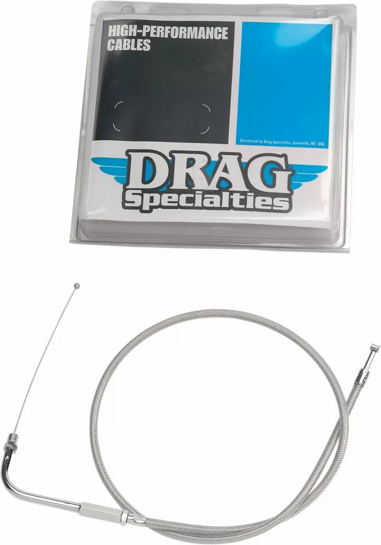 Drag specialties 5332500B Rozsdamentes fonott fojtószelep-kábel Bowden és huzal 1