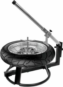 Motorsport products 70-3002 Gumiabroncscsere-állvány gyöngytörővel Motorkerékpár gumiabroncs 2