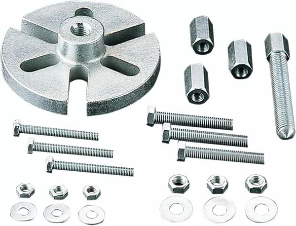 Parts unlimited 855 univerzális lendkerék -húzó Szerszám motorkerékpár szereléshez 0