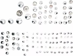 Drag specialties 352108 Bolt Cover Deluxe Kit Karosszéria rögzítő, csavar Body H&A