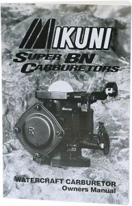 Mikuni MK-BN/004 Super BN porlasztó kézikönyv Motorkerékpár szerelési kézikönyv