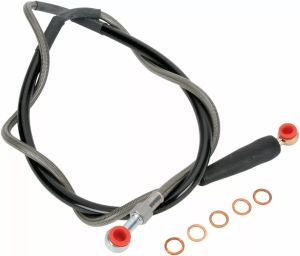 Moose racing hard-parts K01-1-028/P-Cl rozsdamentes acél fonott fékvezeték Fék és kuplung cső