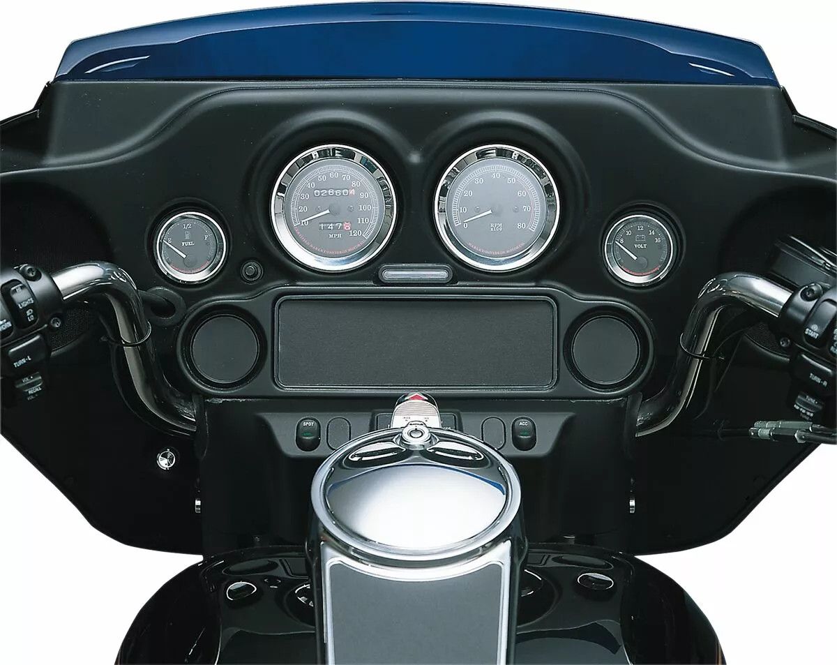 Drag specialties 2202-0060 Műszermérő előlap Sebességmérő és fordulatszámmérő 2