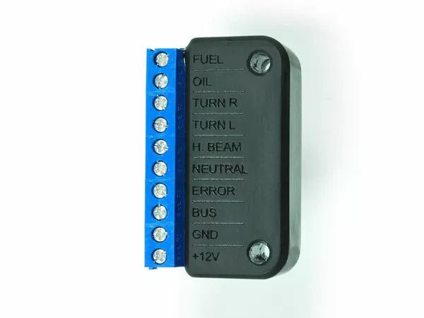MOTOGADGET 1005040 Motoscope Pro Breakout Box Sebességmérő és fordulatszámmérő 0