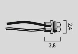 Flosser 9448 halogén izzó foglalatok Elektromos alkatrészek  1