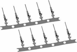 Namz MDR-PINS Deutsch DTM dugó és foglalat készlet Csatlakozó, vezeték, kapcsoló H&A 1