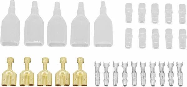 Shindy 16-606 Kettős aljzatú csatlakozókészlet Csatlakozó, vezeték, kapcsoló H&A 0