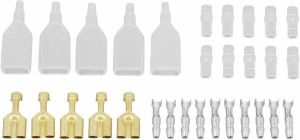 Shindy 16-606 Kettős aljzatú csatlakozókészlet Csatlakozó, vezeték, kapcsoló H&A