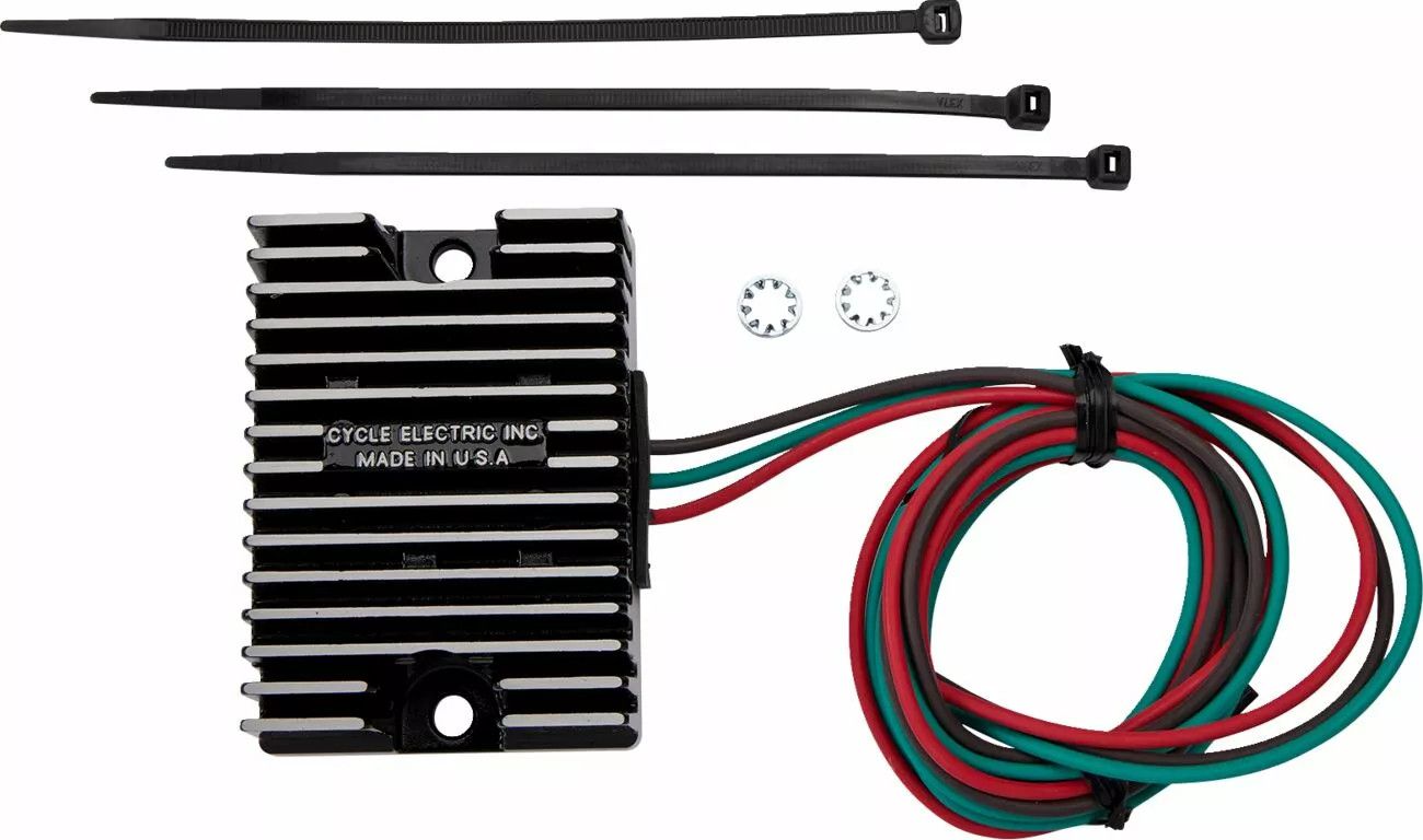 Cycle electric inc CE-102L kisfeszültségű egyenirányító szabályozó Harley-hez Generátor és alkatrészei 1