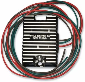 Cycle electric inc CE-102L kisfeszültségű egyenirányító szabályozó Harley-hez Generátor és alkatrészei