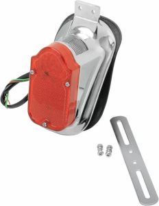 Drag specialties L24-0425LED Univerzális szerelésű sírkőre szerelhető LED-es hátsó lámpa rendszámtábla rögzítéssel Hátsólámpa