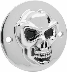Drag specialties 30-0185-PC 3D koponyacsúcsok burkolata Motorblokk dekli