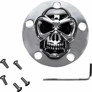 Drag specialties 30-0181-BC-222 3D koponyacsúcsok burkolata Motorblokk dekli