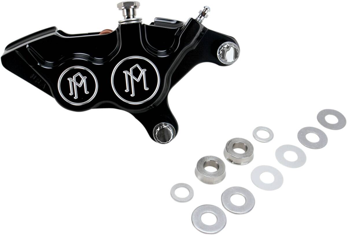 Performance machine (pm) féknyereg FOUR-PISTON DIFFERENTIAL-BORE elsõ jobb kontraszt vágás Féknyereg és tuning féknyereg kittek 0