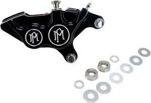 Performance machine (pm) féknyereg FOUR-PISTON DIFFERENTIAL-BORE elsõ jobb kontraszt vágás Féknyereg és tuning féknyereg kittek